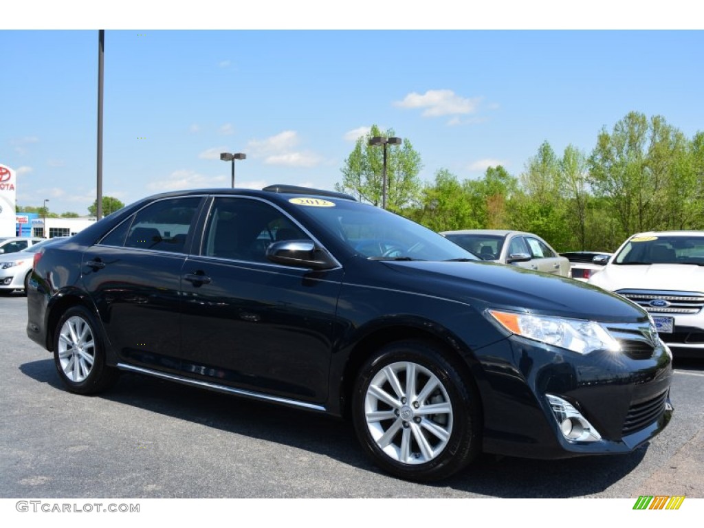 2012 Camry XLE - Cosmic Gray Mica / Ivory photo #1