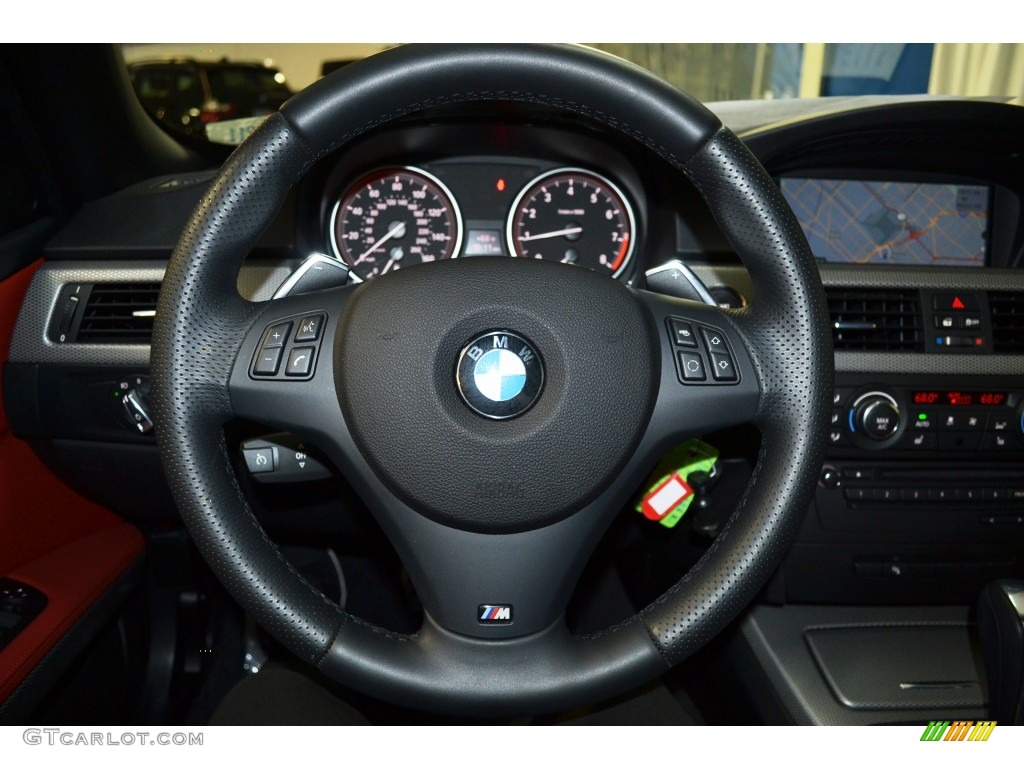 2013 3 Series 328i Convertible - Space Gray Metallic / Coral Red/Black photo #24