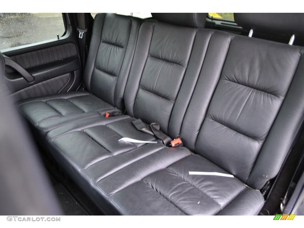 2004 Mercedes-Benz G 500 Rear Seat Photos