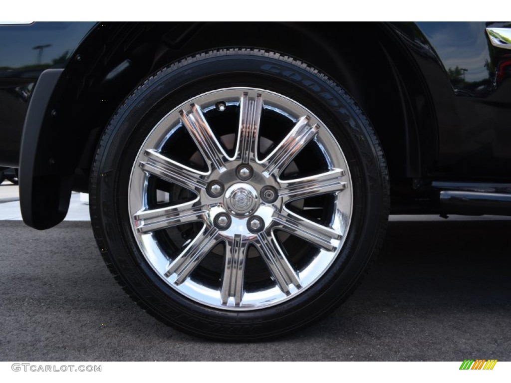 2008 Aspen Limited 4WD - Brilliant Black Crystal Pearl / Light Graystone photo #8