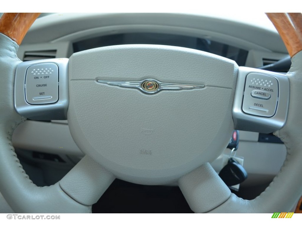 2008 Aspen Limited 4WD - Brilliant Black Crystal Pearl / Light Graystone photo #28