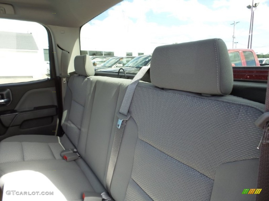 2015 Silverado 1500 WT Double Cab - Deep Ruby Metallic / Dark Ash/Jet Black photo #13