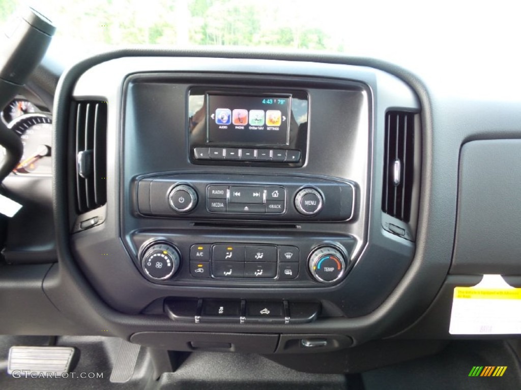 2015 Silverado 1500 WT Double Cab - Deep Ruby Metallic / Dark Ash/Jet Black photo #18