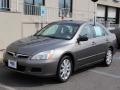2007 Desert Mist Metallic Honda Accord EX-L V6 Sedan  photo #1