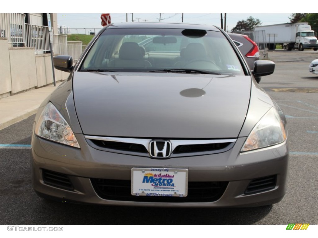 2007 Accord EX-L V6 Sedan - Desert Mist Metallic / Ivory photo #2