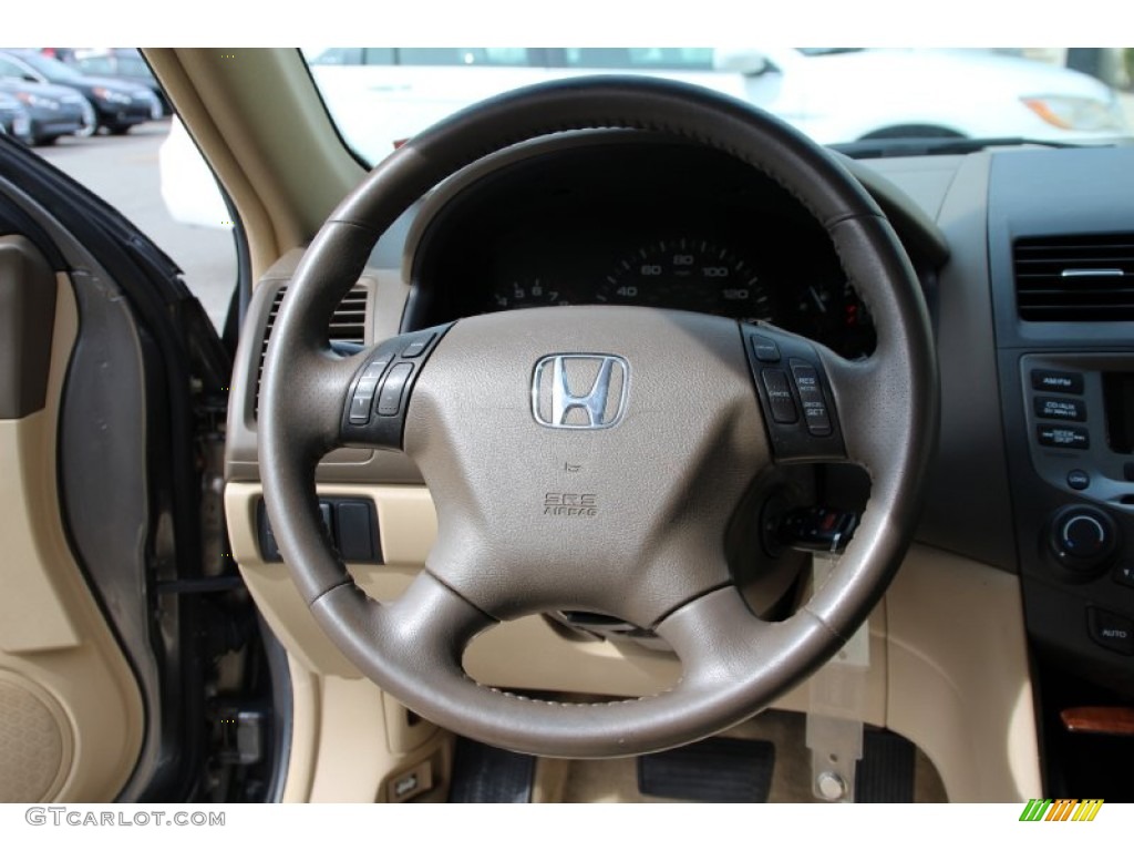 2007 Accord EX-L V6 Sedan - Desert Mist Metallic / Ivory photo #20