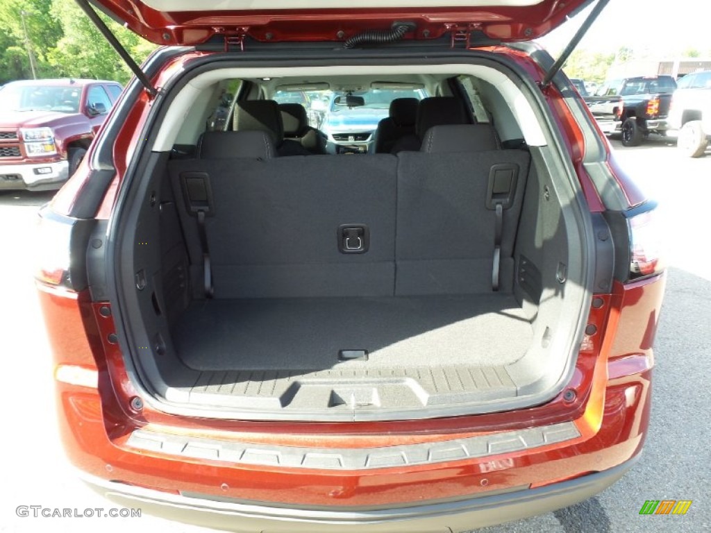 2015 Traverse LT AWD - Siren Red Tintcoat / Ebony photo #8