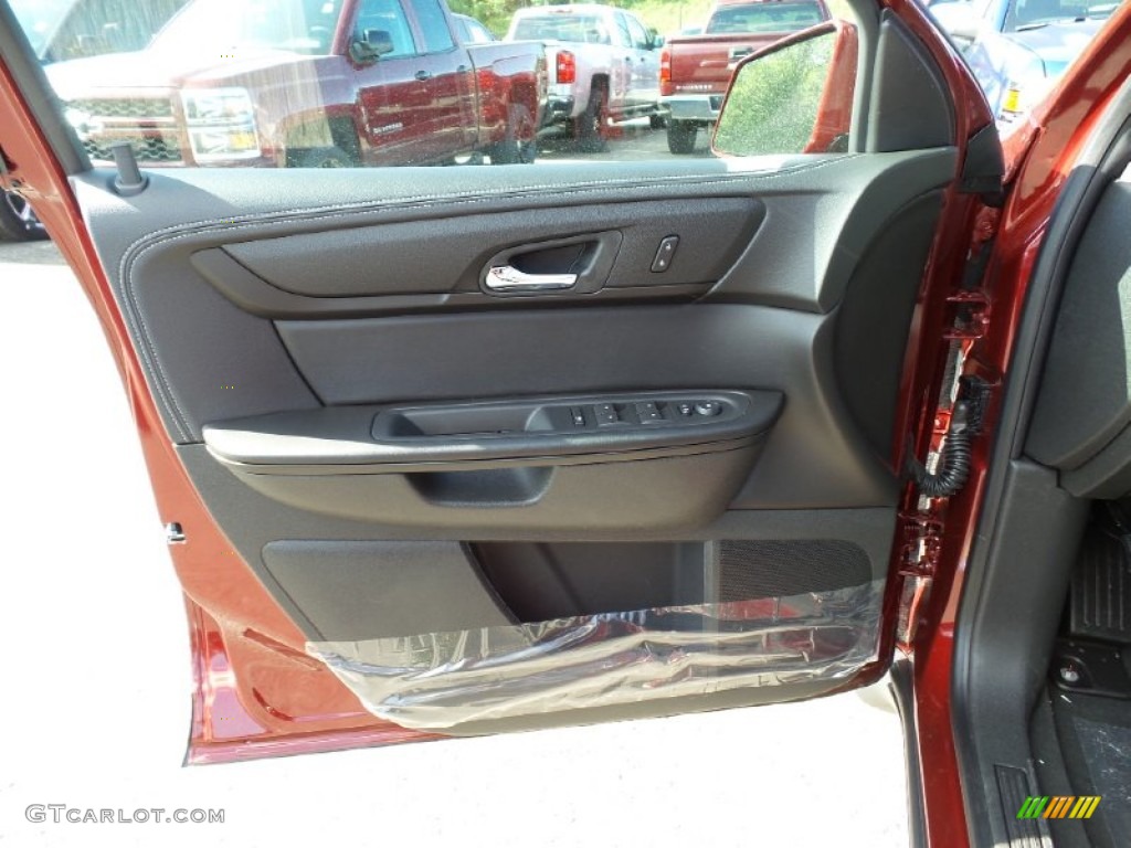 2015 Traverse LT AWD - Siren Red Tintcoat / Ebony photo #15