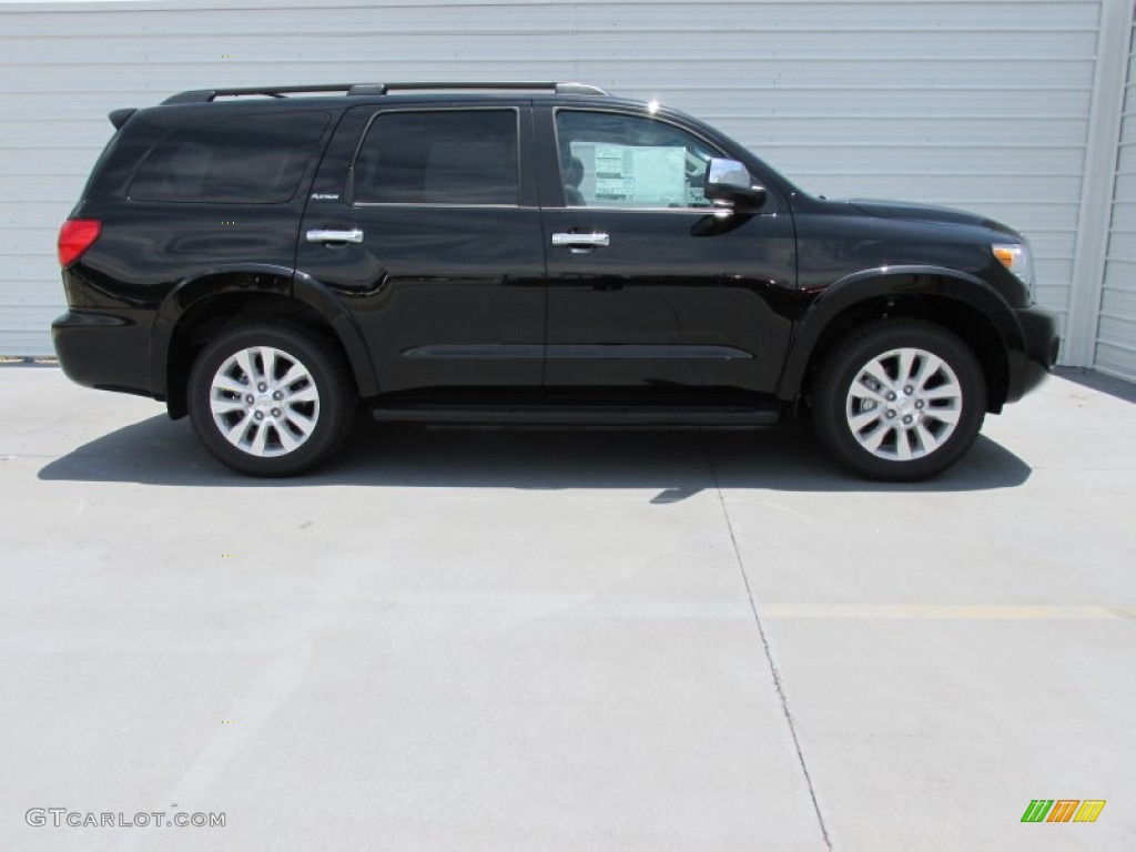 Black 2015 Toyota Sequoia Platinum Exterior Photo #104107809