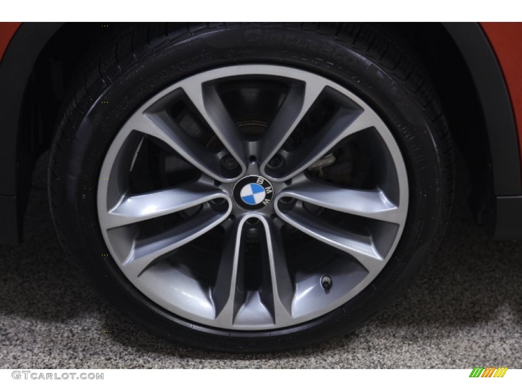 2013 X1 xDrive 28i - Valencia Orange / Black photo #7