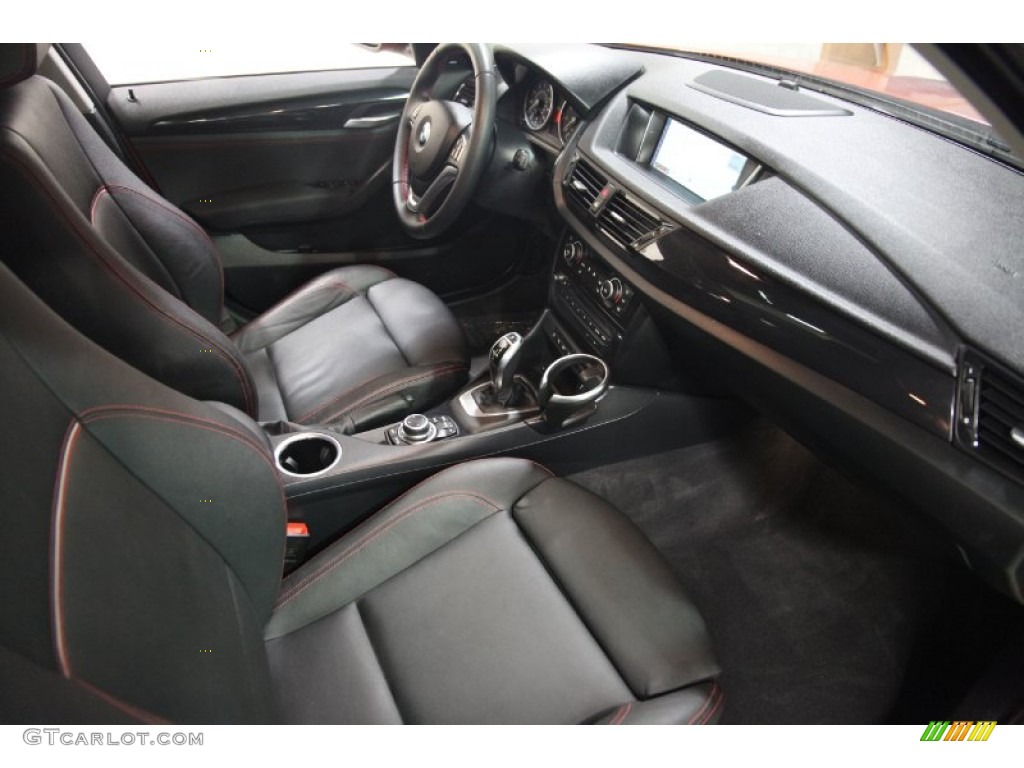 2013 X1 xDrive 28i - Valencia Orange / Black photo #13
