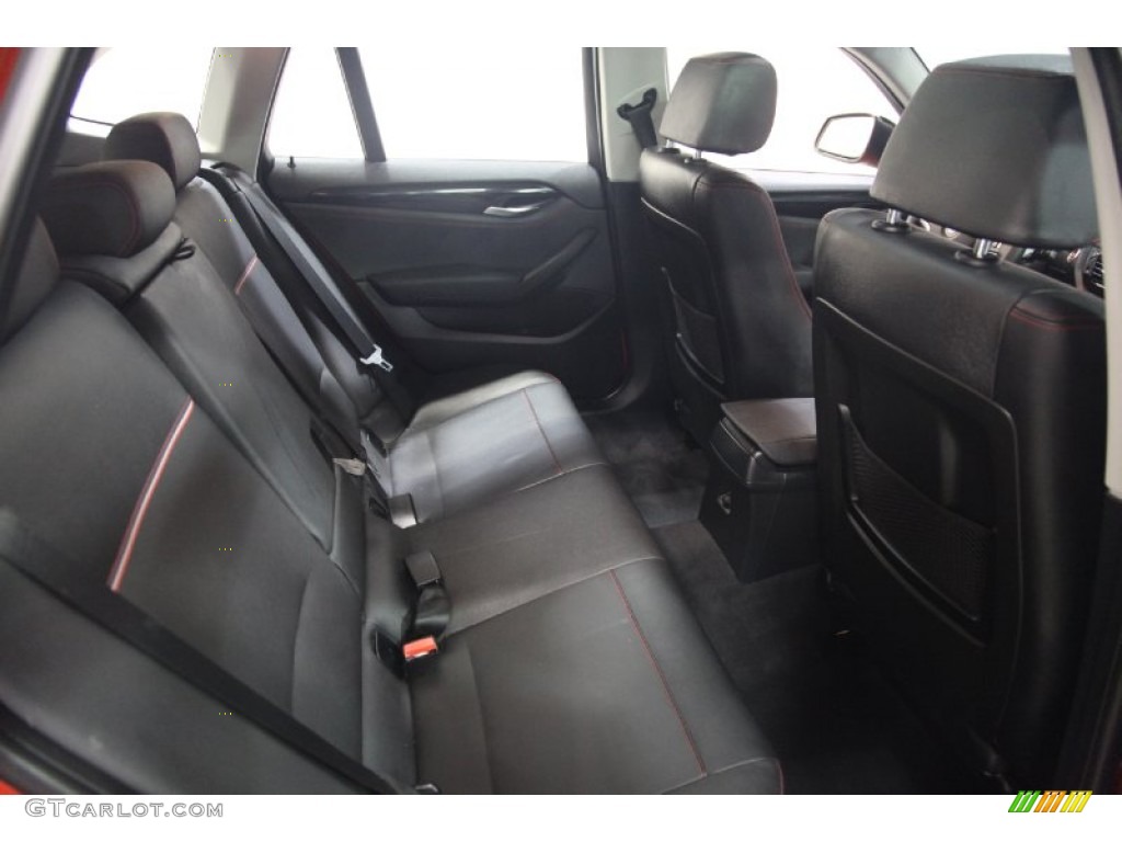 2013 X1 xDrive 28i - Valencia Orange / Black photo #14