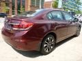 Crimson Pearl - Civic EX Sedan Photo No. 12