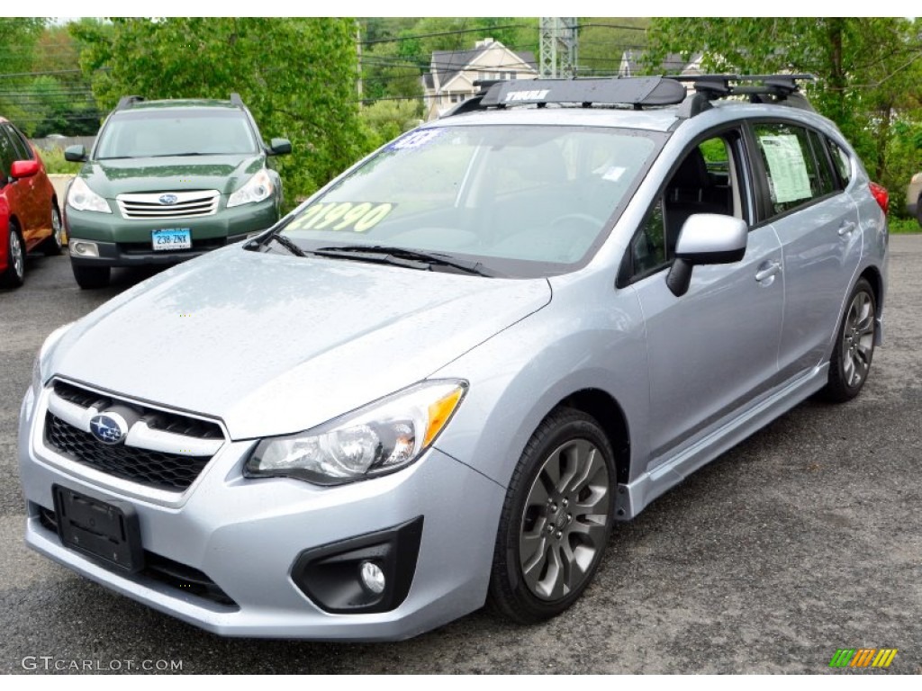 Ice Silver Metallic 2013 Subaru Impreza 2.0i Sport Limited 5 Door Exterior Photo #104111473