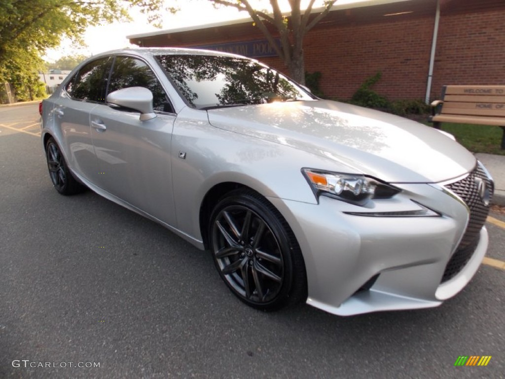 Silver Lining Metallic 2015 Lexus IS 350 F Sport AWD Exterior Photo #104113717