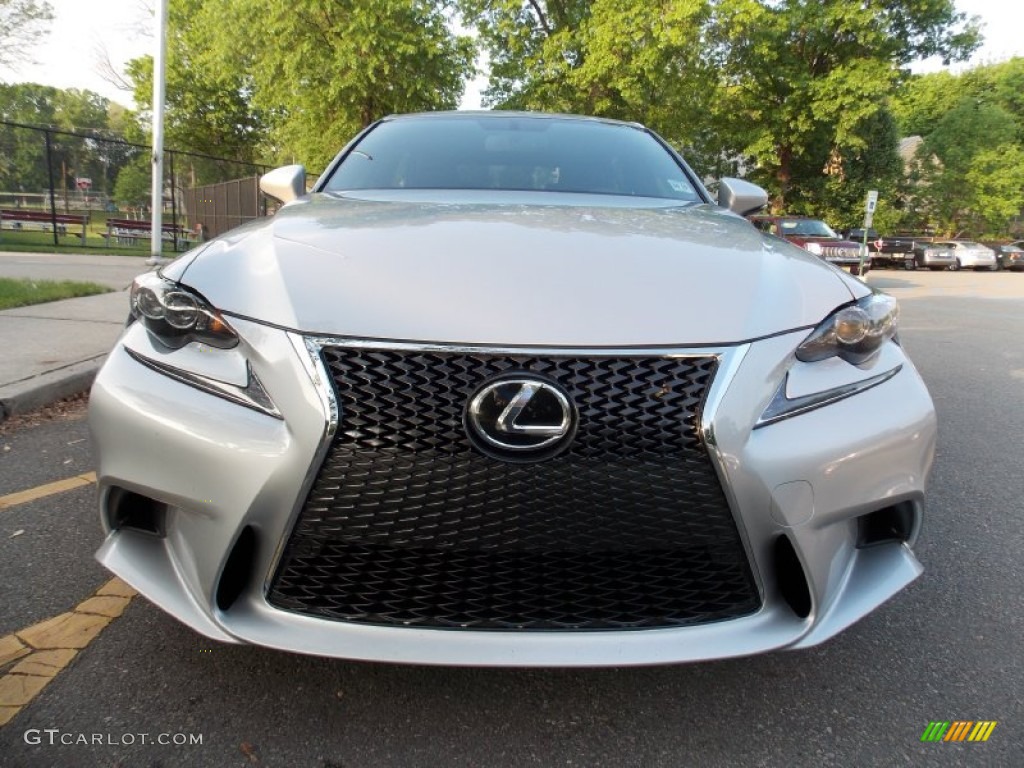 Silver Lining Metallic 2015 Lexus IS 350 F Sport AWD Exterior Photo #104113756