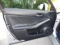 Black 2015 Lexus IS 350 F Sport AWD Door Panel