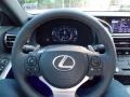 Black 2015 Lexus IS 350 F Sport AWD Steering Wheel