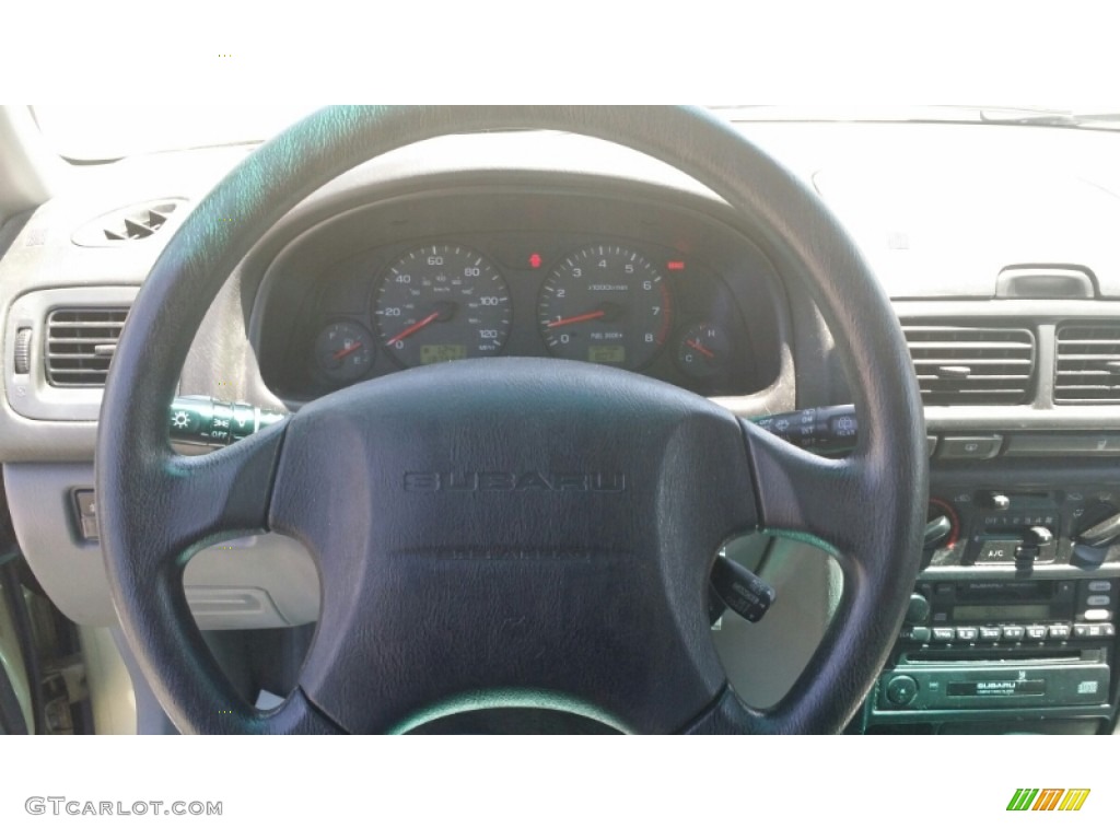 2002 Forester 2.5 L - Sierra Gold Metallic / Gray photo #18