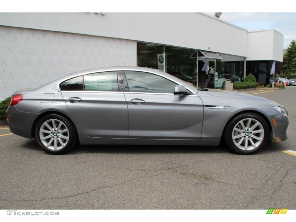 2013 6 Series 640i Gran Coupe - Space Gray Metallic / Cinnamon Brown photo #2