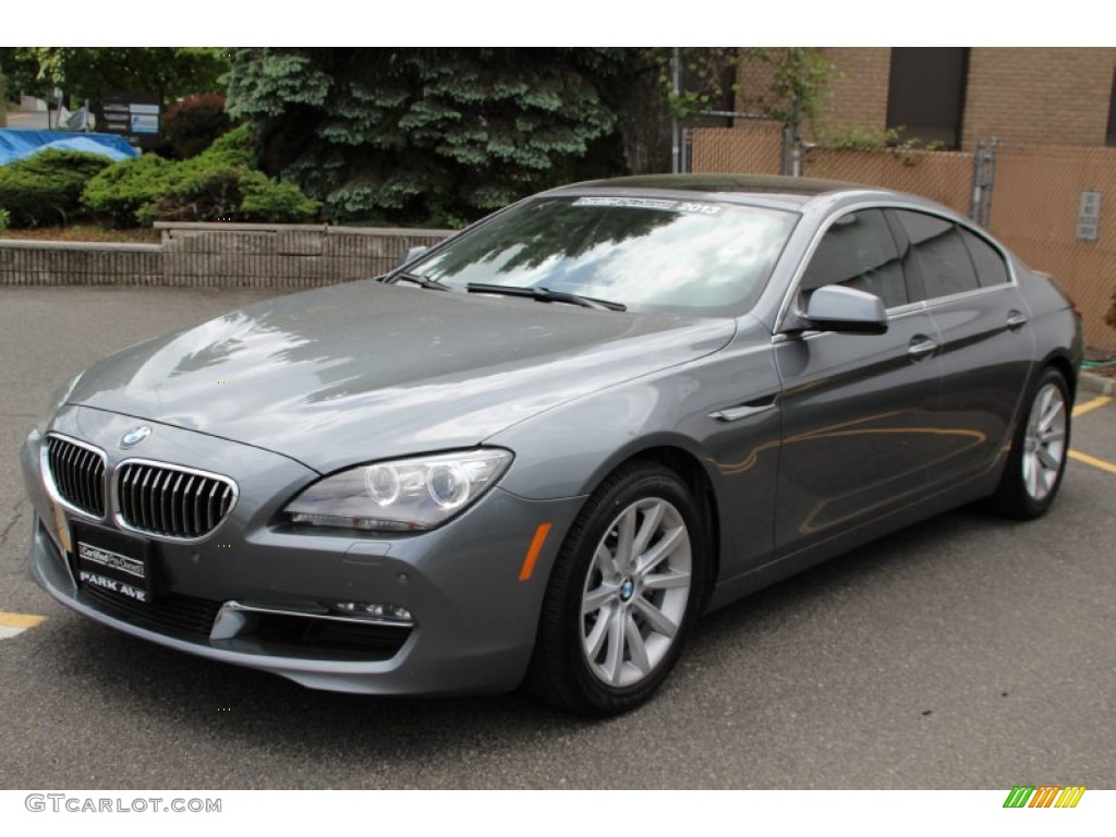 2013 6 Series 640i Gran Coupe - Space Gray Metallic / Cinnamon Brown photo #6