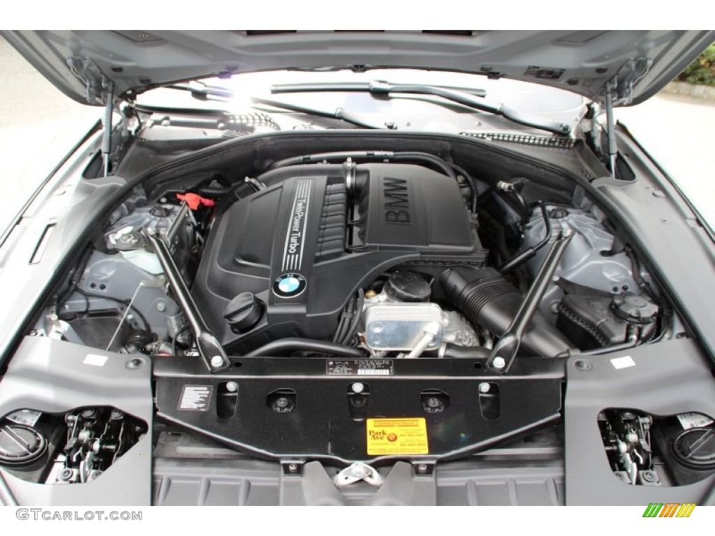 2013 BMW 6 Series 640i Gran Coupe Engine Photos