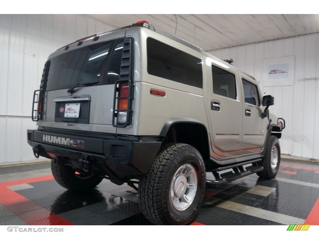 2003 H2 SUV - Pewter Metallic / Wheat photo #8