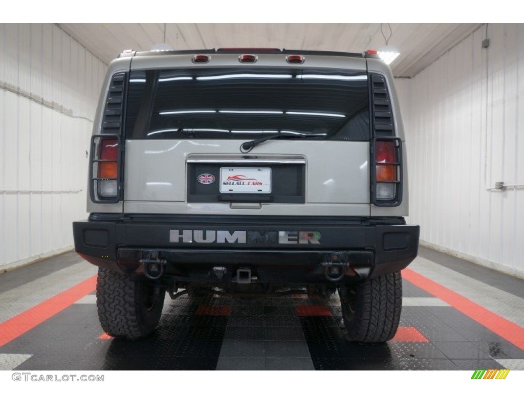 2003 H2 SUV - Pewter Metallic / Wheat photo #9