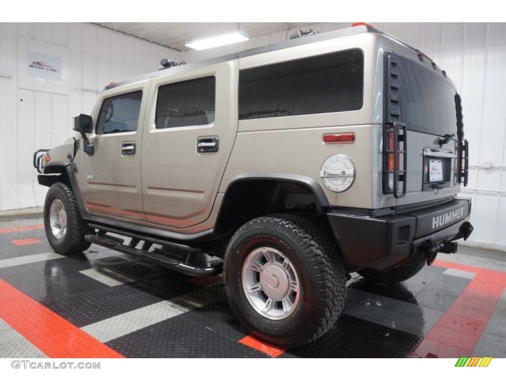 2003 H2 SUV - Pewter Metallic / Wheat photo #11