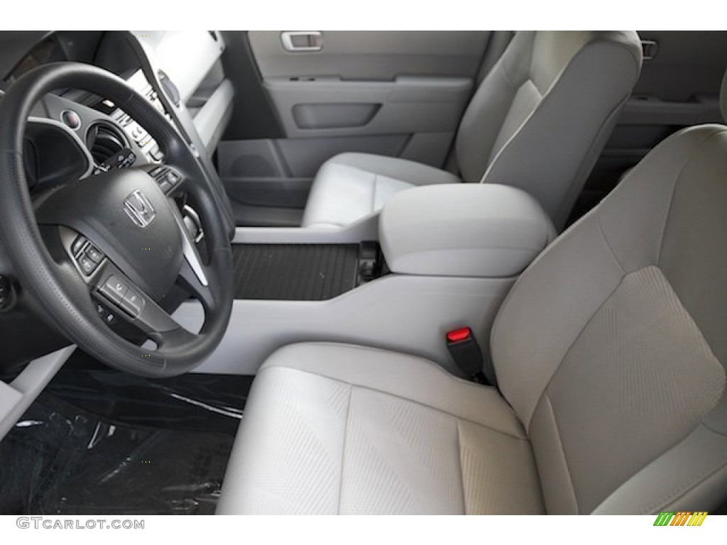 2015 Pilot LX - Modern Steel Metallic / Gray photo #9