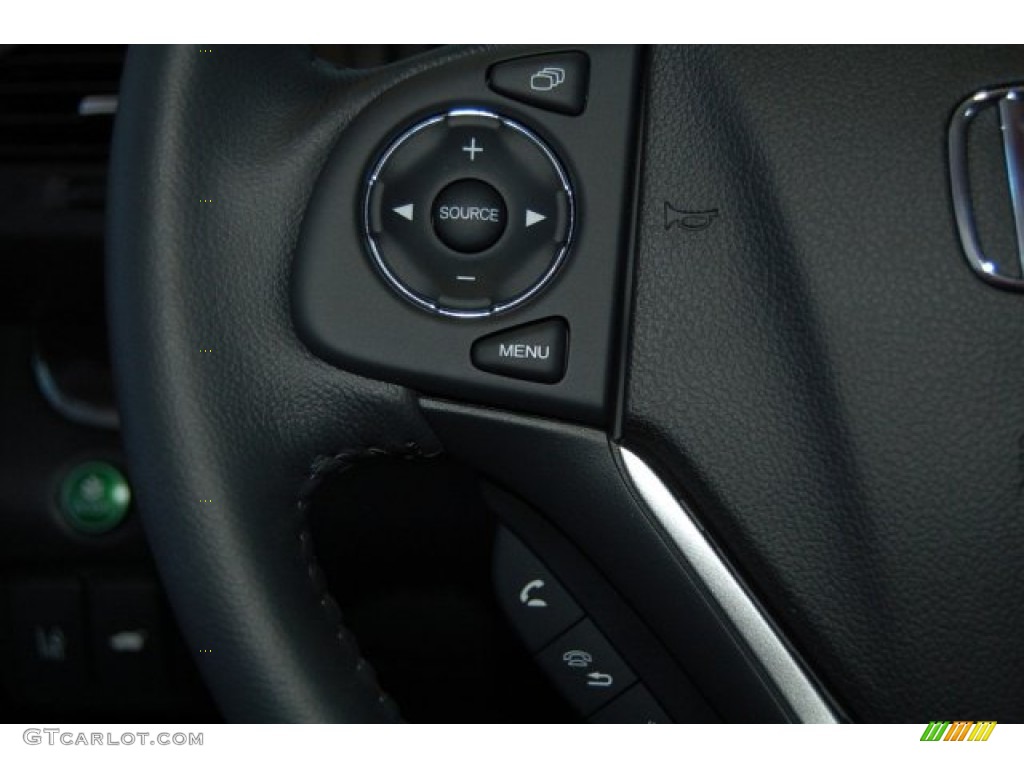 2015 CR-V Touring AWD - Crystal Black Pearl / Black photo #20