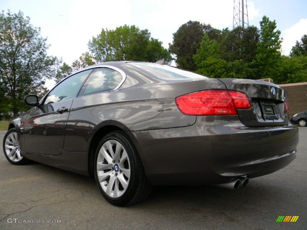 2011 3 Series 328i xDrive Coupe - Mojave Metallic / Saddle Brown Dakota Leather photo #8