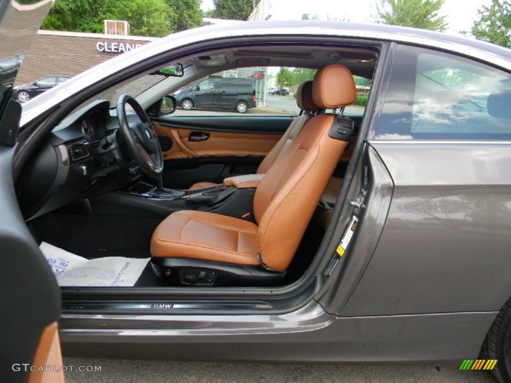 2011 3 Series 328i xDrive Coupe - Mojave Metallic / Saddle Brown Dakota Leather photo #17