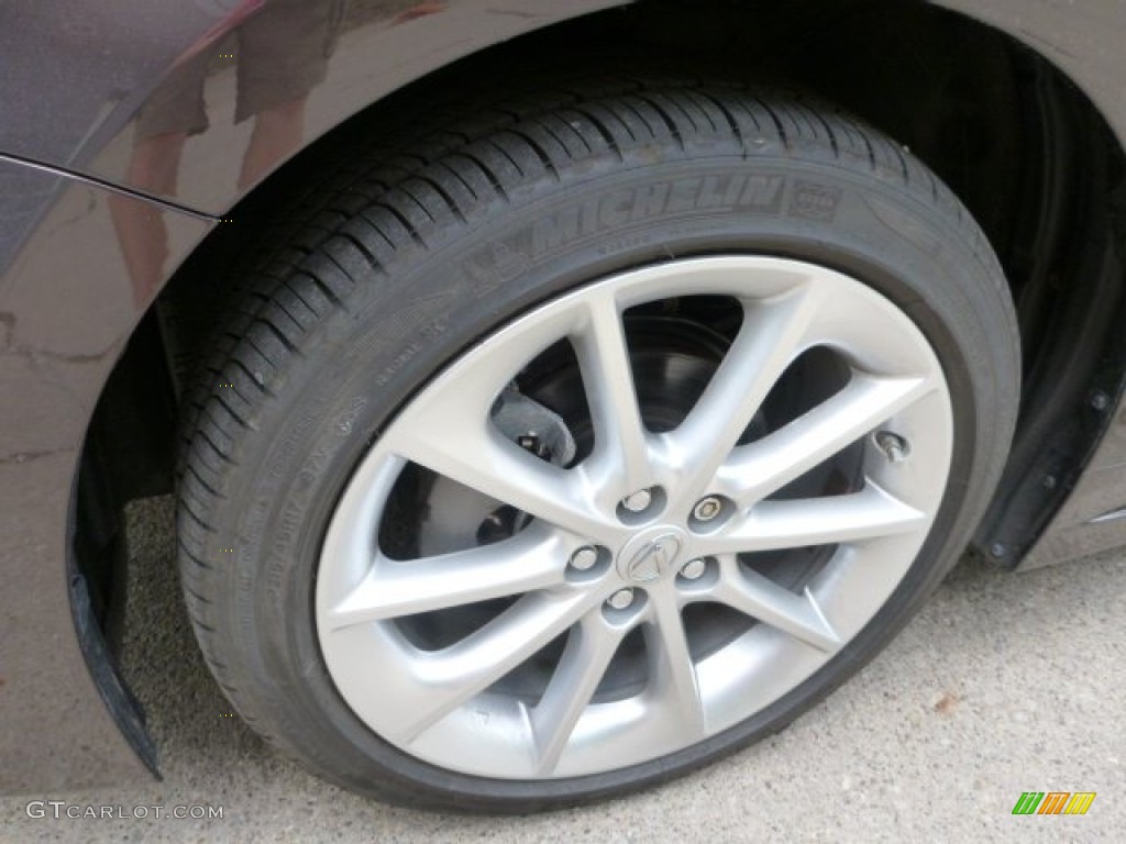 2013 CT 200h Hybrid Premium - Fire Agate Pearl / Black photo #18