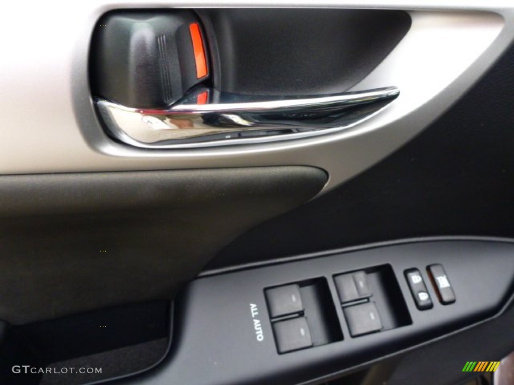 2013 CT 200h Hybrid Premium - Fire Agate Pearl / Black photo #19