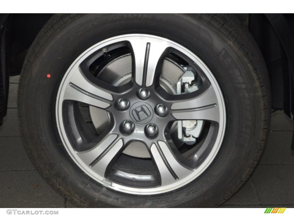 2015 Pilot SE - Crystal Black Pearl / Gray photo #3