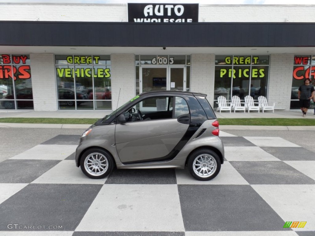 2013 fortwo passion coupe - Gray Metallic / Design Black photo #1