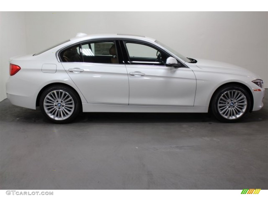 Mineral White Metallic 2015 BMW 3 Series 328d xDrive Sedan Exterior Photo #104132875