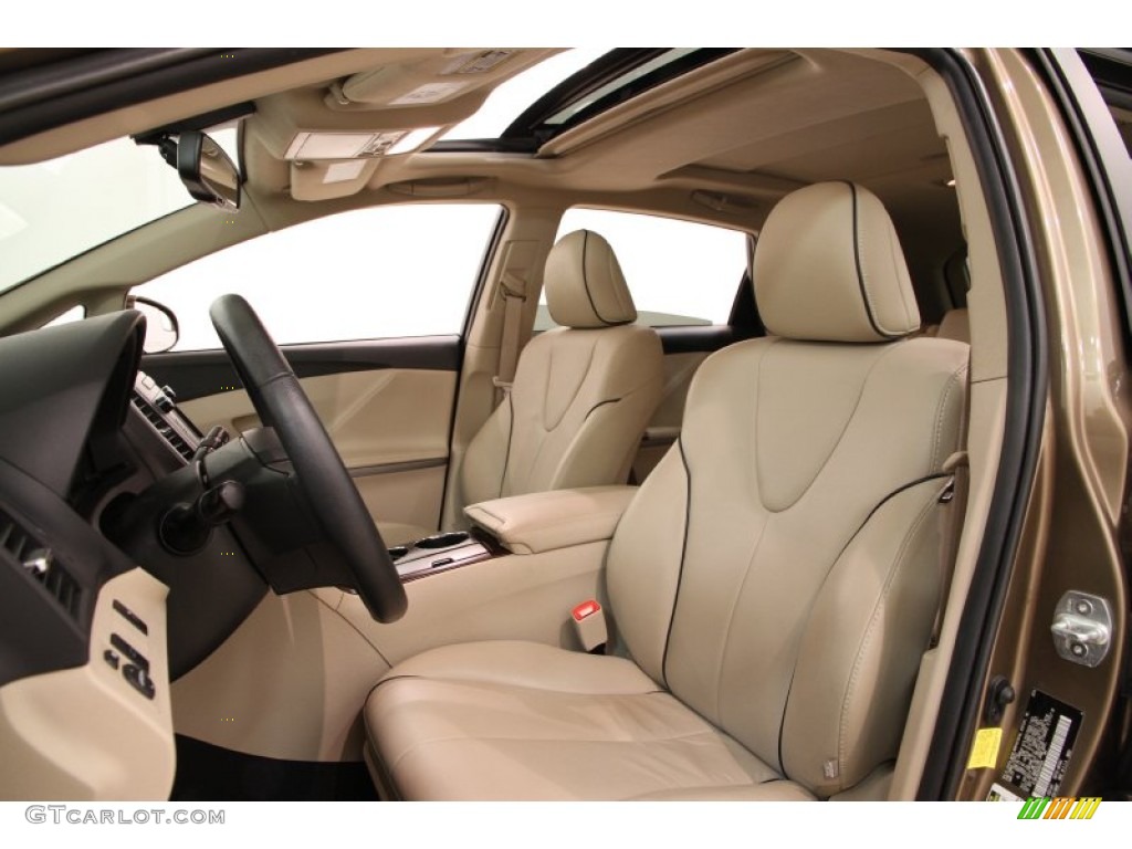 2013 Venza XLE AWD - Golden Umber Metallic / Ivory photo #6