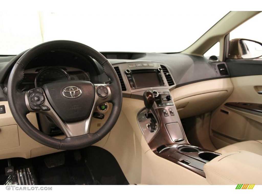 2013 Venza XLE AWD - Golden Umber Metallic / Ivory photo #7