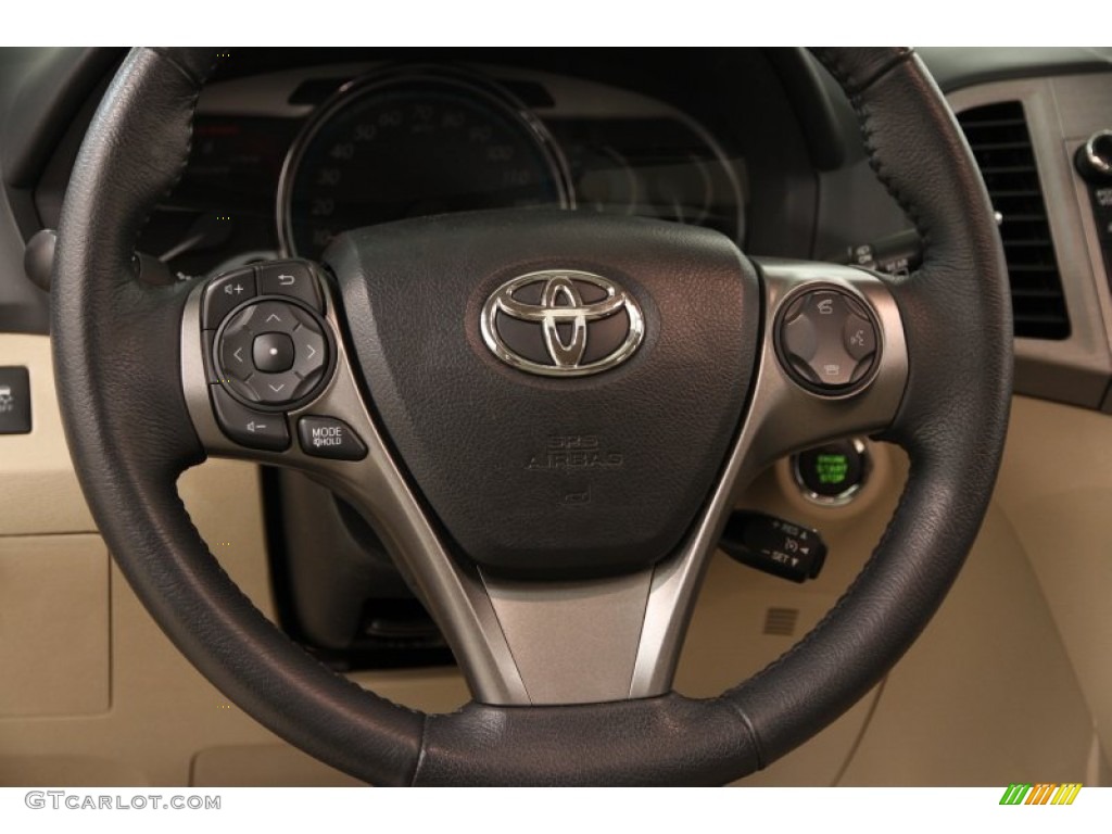 2013 Venza XLE AWD - Golden Umber Metallic / Ivory photo #8