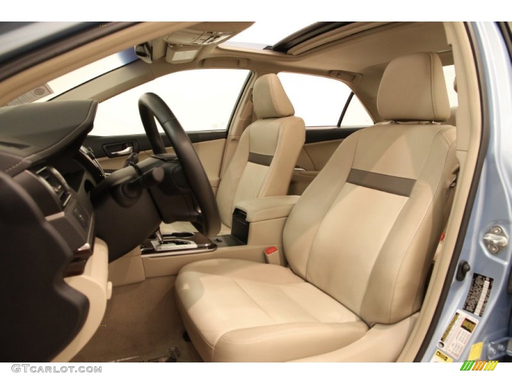 Ivory Interior 2012 Toyota Camry XLE V6 Photo #104135356