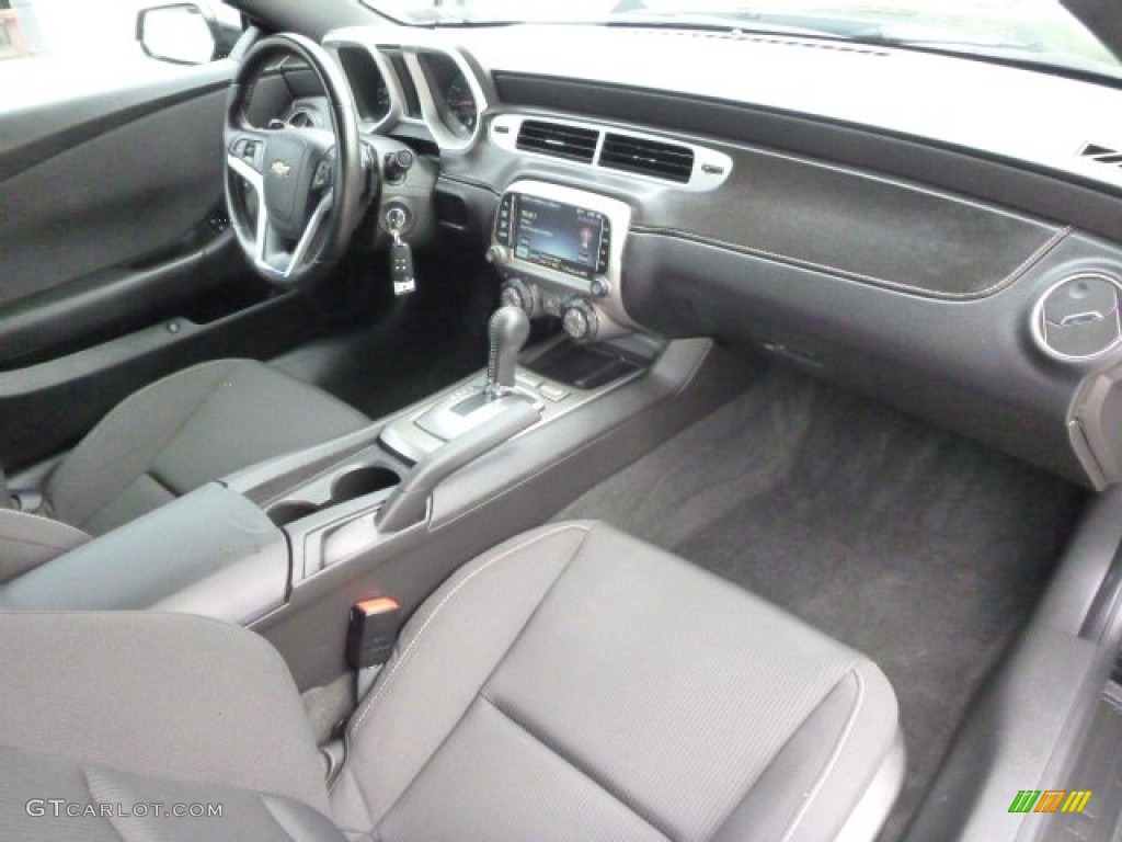 2015 Chevrolet Camaro LT Convertible Black Dashboard Photo #104136034