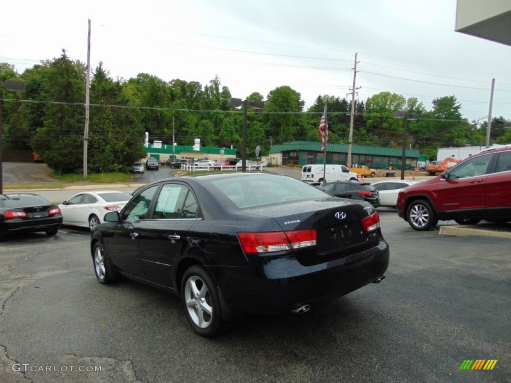 2006 Sonata LX V6 - Deepwater Blue / Gray photo #5