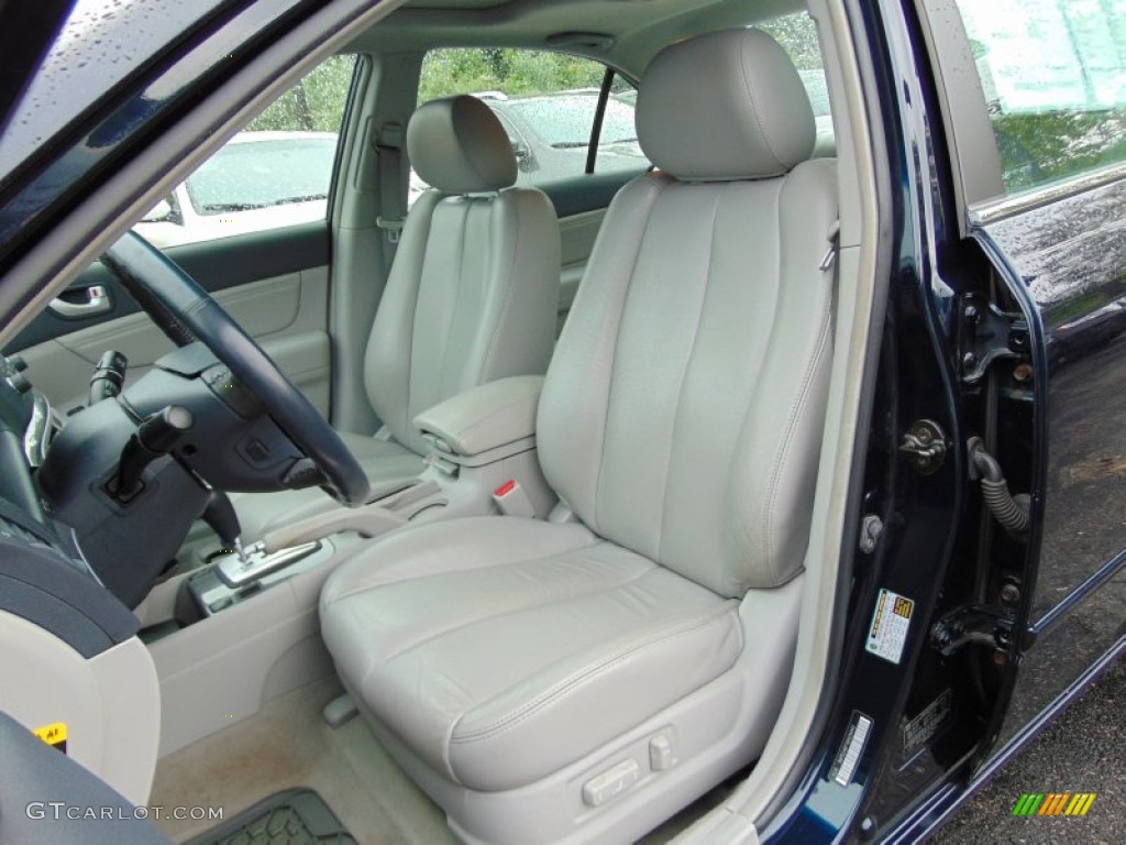 2006 Sonata LX V6 - Deepwater Blue / Gray photo #16
