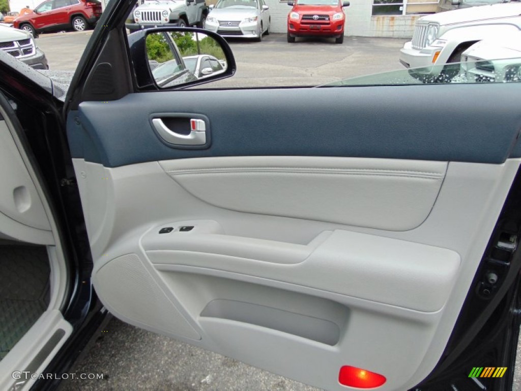 2006 Sonata LX V6 - Deepwater Blue / Gray photo #18