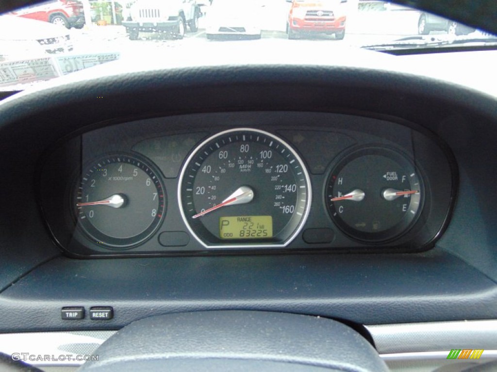 2006 Sonata LX V6 - Deepwater Blue / Gray photo #30