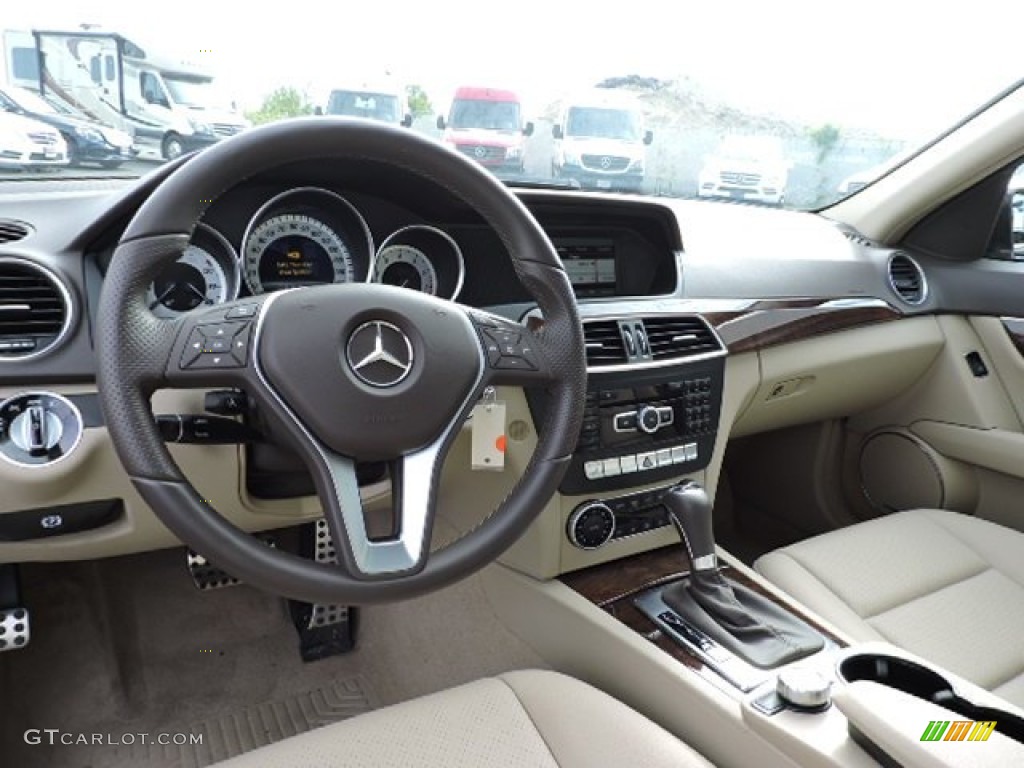 2013 C 300 4Matic Sport - Dolomite Brown Metallic / Almond Beige photo #7