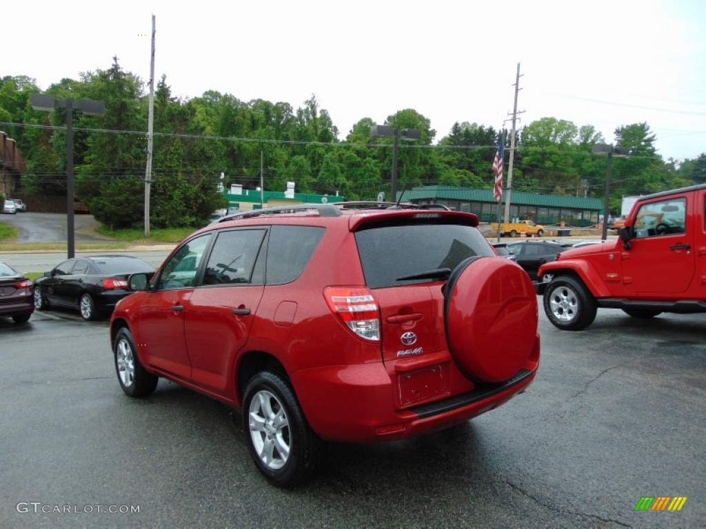 2011 RAV4 V6 4WD - Barcelona Red Metallic / Sand Beige photo #5