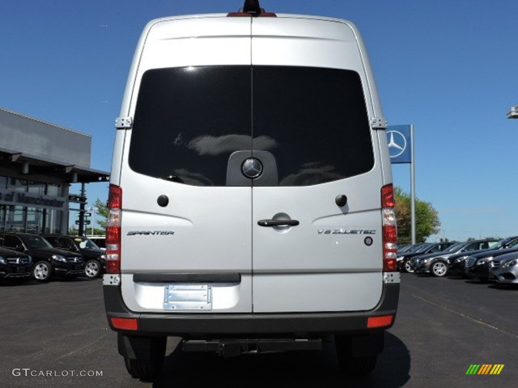 2015 Sprinter 2500 High Roof Cargo Van - Brilliant Silver Metallic / Black photo #4